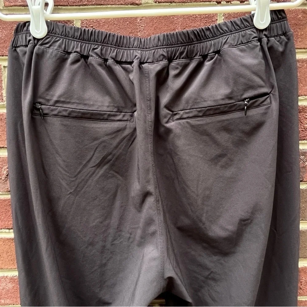 Lululemon &go Keepsake Jogger Pant Black Elastic Pleated Front Size 10